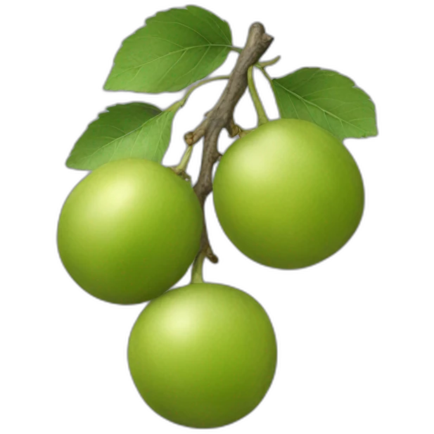 greengage emoji
