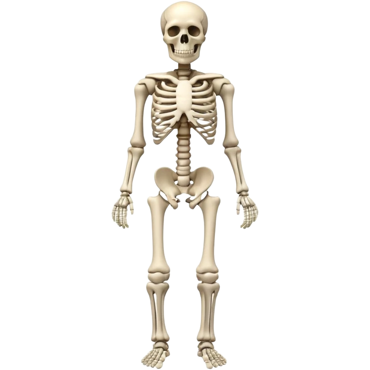 Human skeleton image full image  emoji