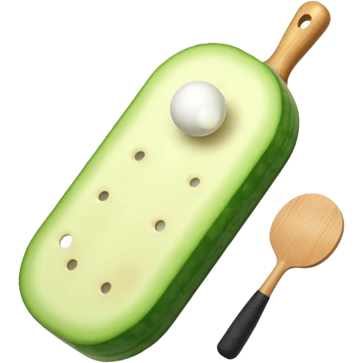 🥒+🏓 emoji