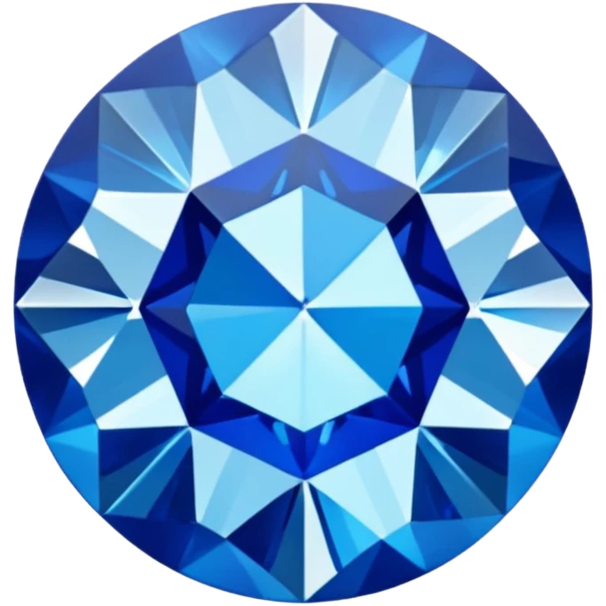 blue diamond emoji