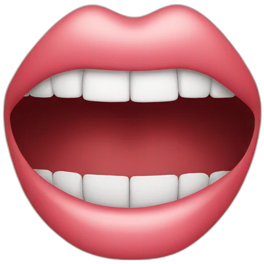 mouth emoji