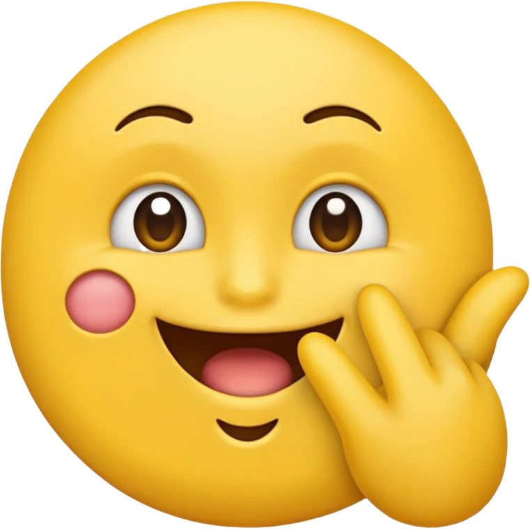 Emoji saying mhm emoji
