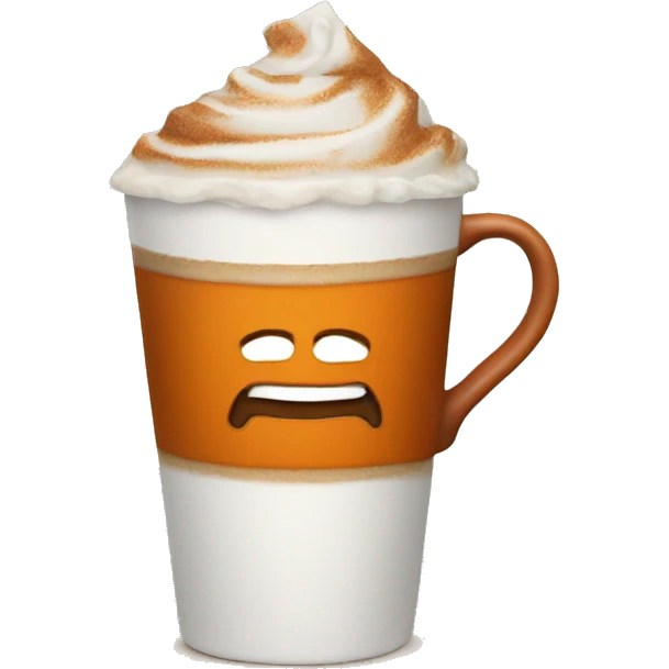 pumpkin spice latte emoji