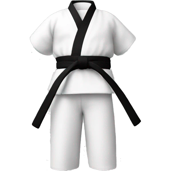 black belt emoji