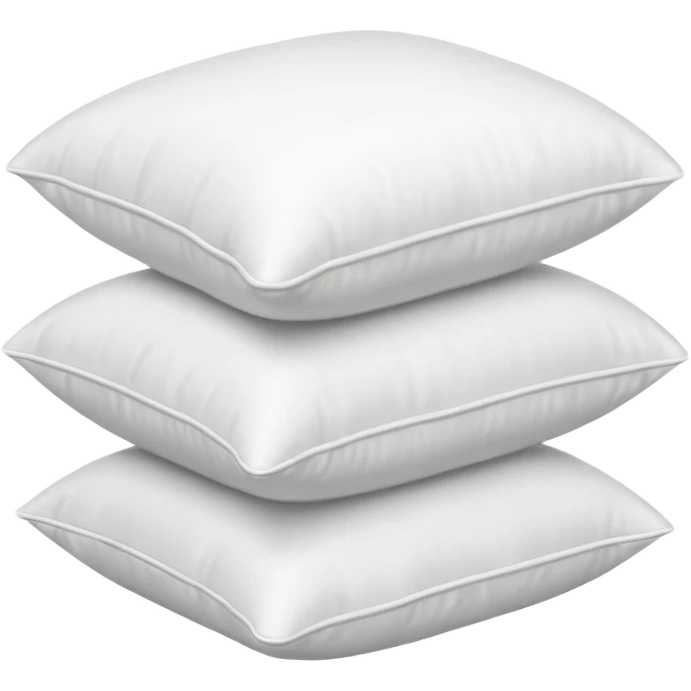 white pillow stack aesthetic  emoji