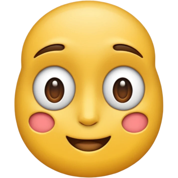 бежевый олененок лежит emoji