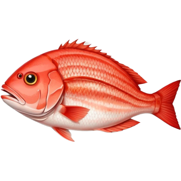 red snapper fish dinner emoji