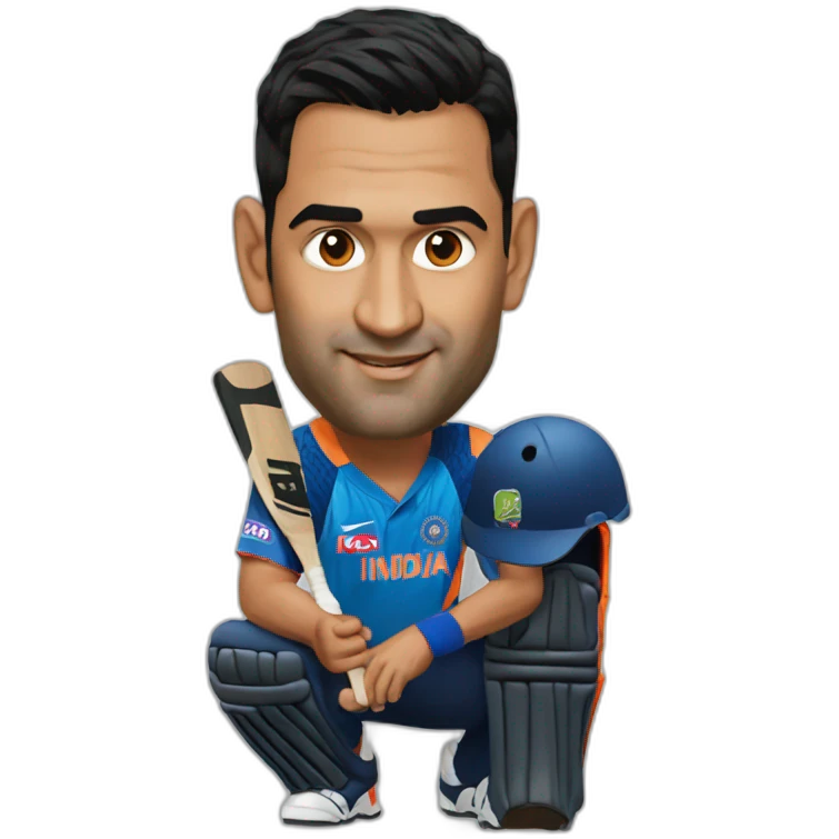 MS Dhoni emoji