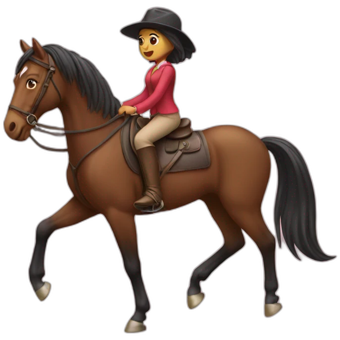 girl_riding_horse emoji