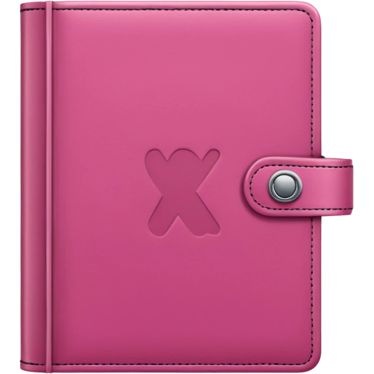 pink diary emoji