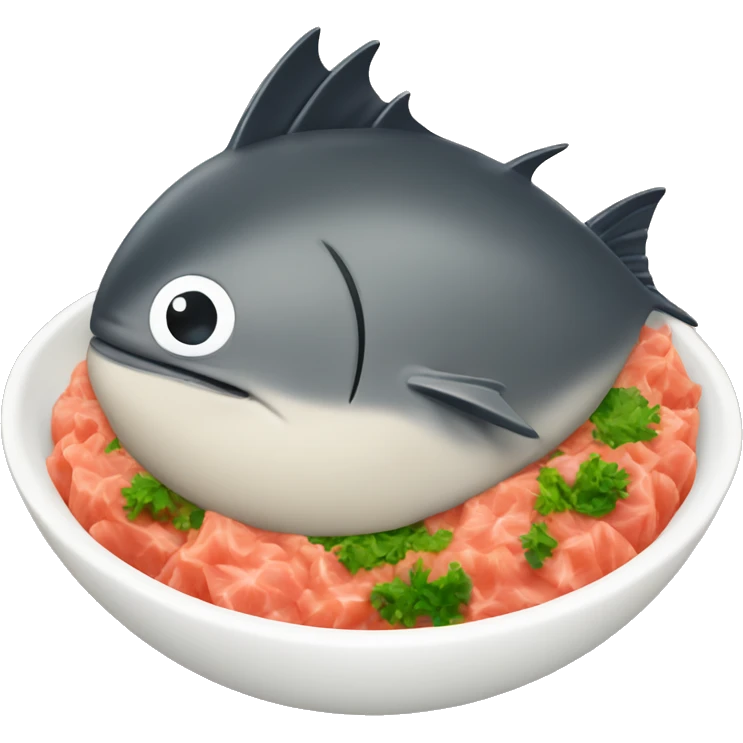 tuna tartar emoji
