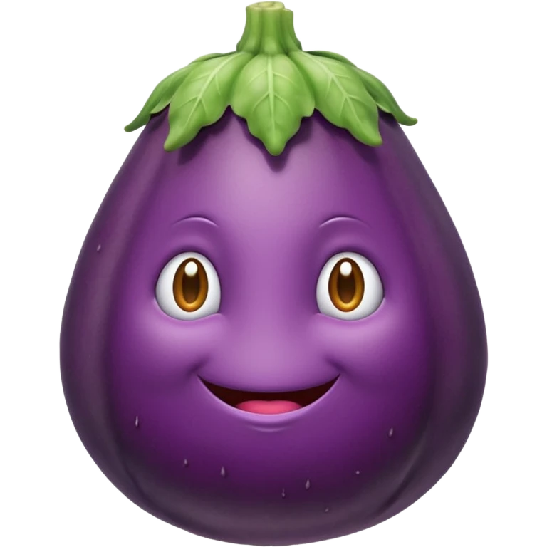 Je veux un hérisson sous forme de aubergine  emoji