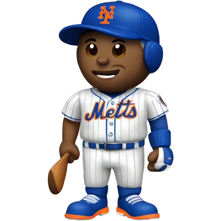 New York Mets white emoji
