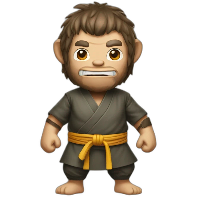 kong fu master emoji