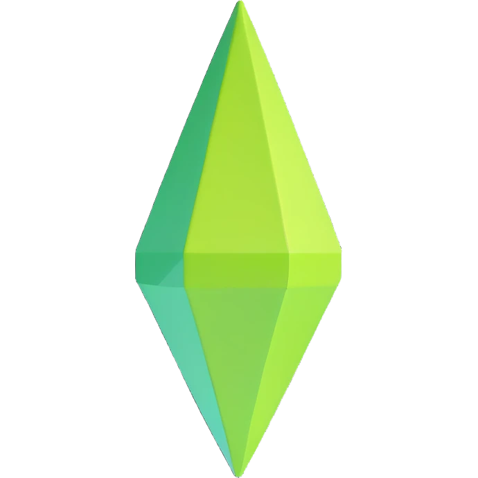 plumbob tall shape emoji