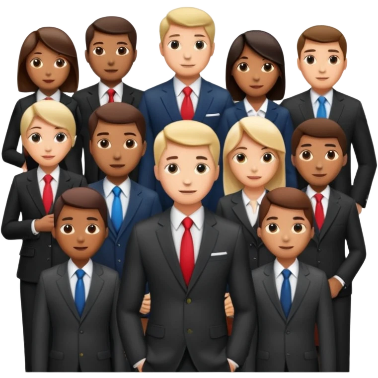 book and lots of people in suits on the cover emoji