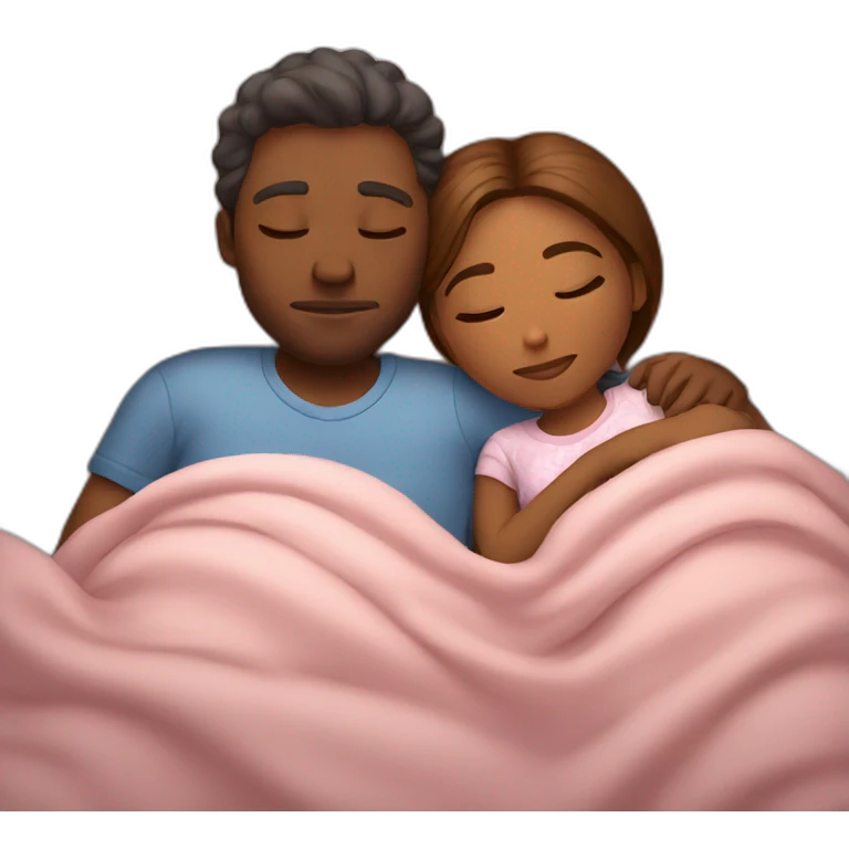 Couple sleeping  emoji