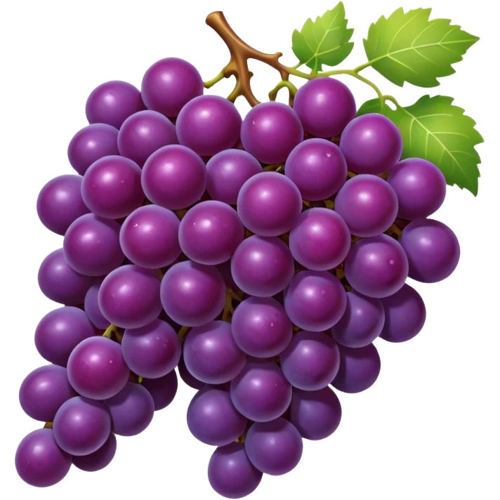 purple grapes emoji