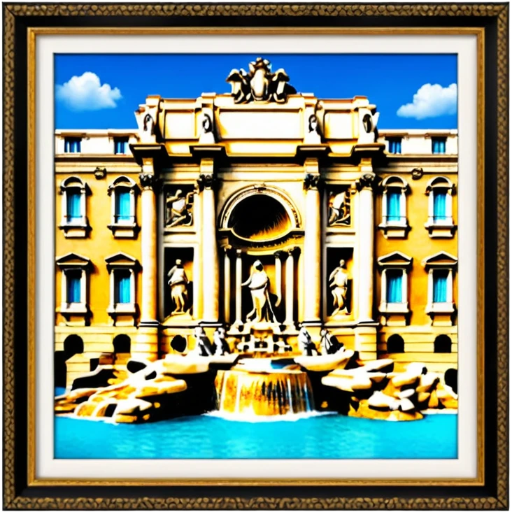 Trevi Fountain emoji