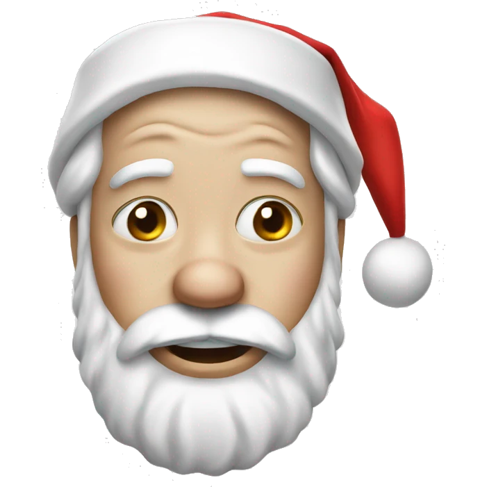milk drunk santa clause emoji