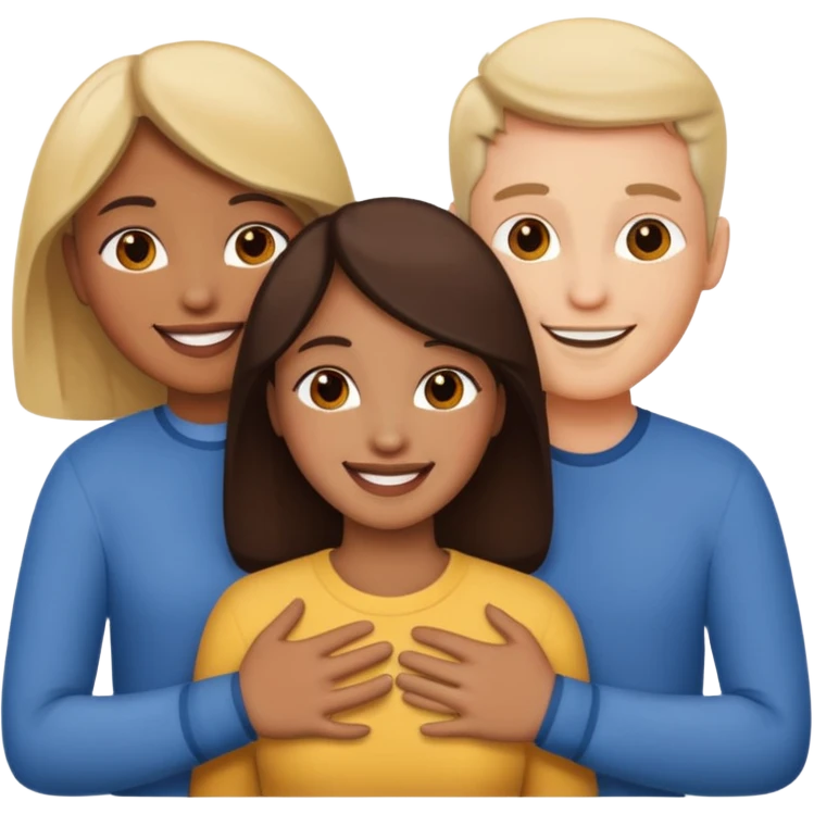 Bisexual threesome  emoji