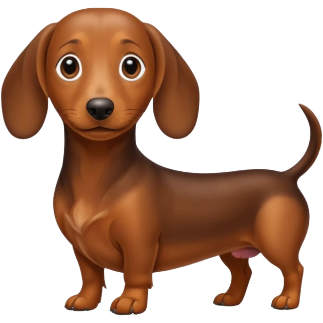 dachshund emoji