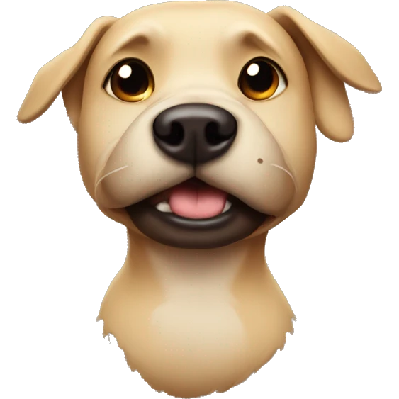 dog with poo on head emoji