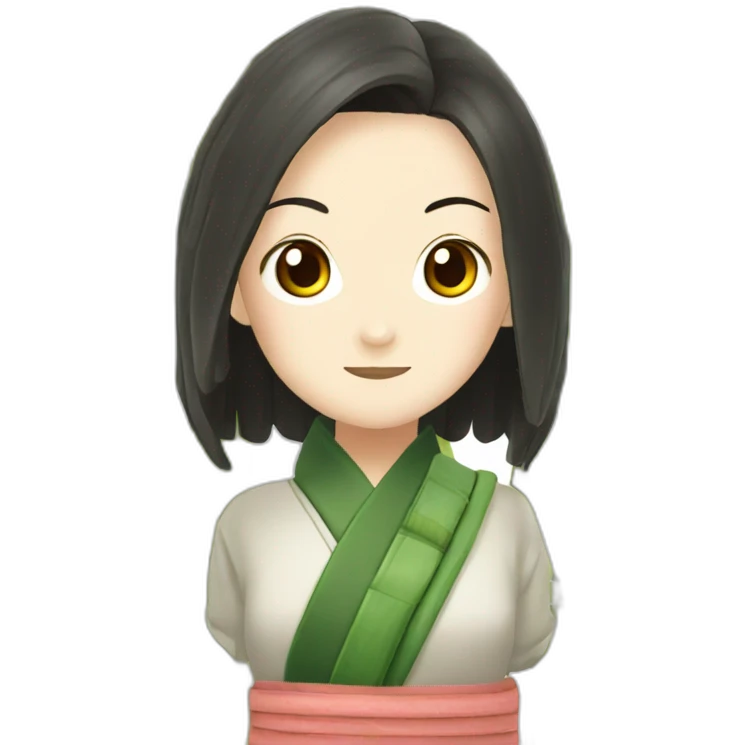 Nezuko kamado bamboo emoji