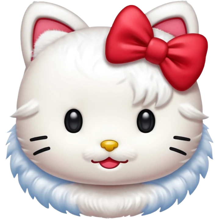 Hello kitty cartoon emoji