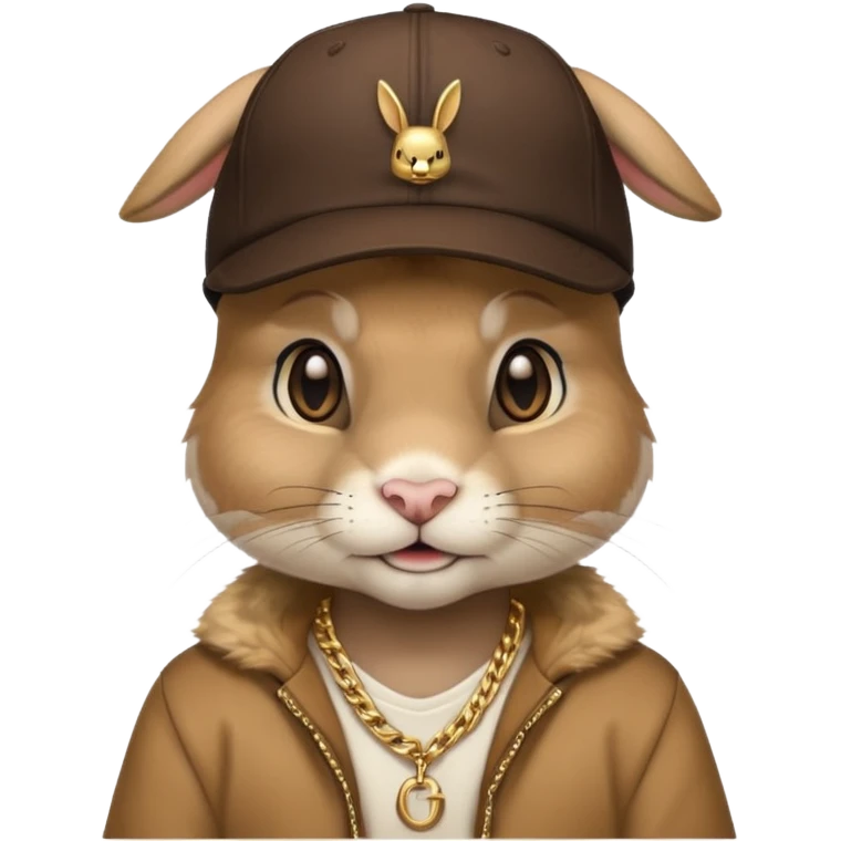 Rapper rabbit  emoji