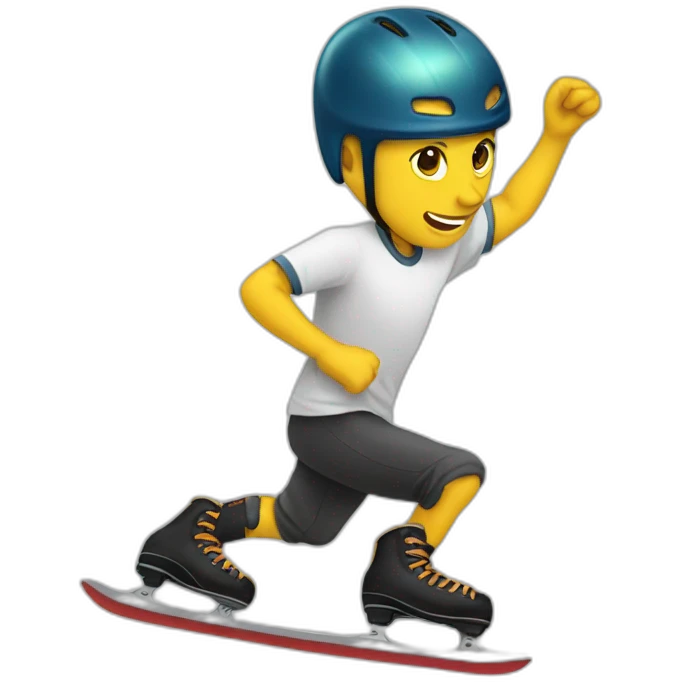 Loller skates emoji