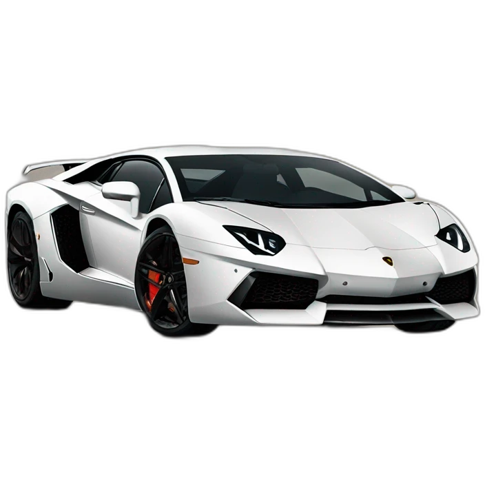 Lamborghini Aventador emoji