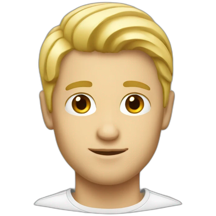 Blond french guy emoji