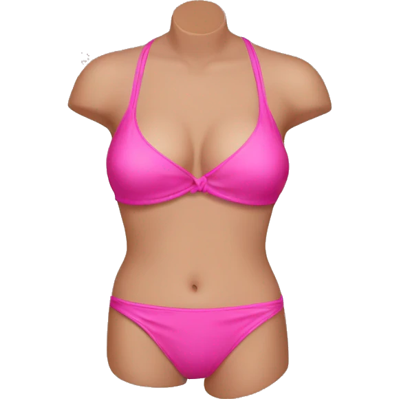 pink bikini  emoji