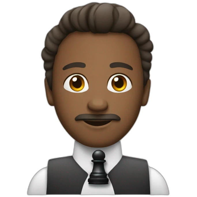  playing chess emoji