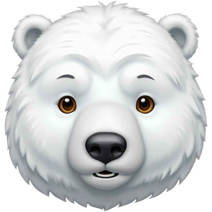 Polar bear emoji