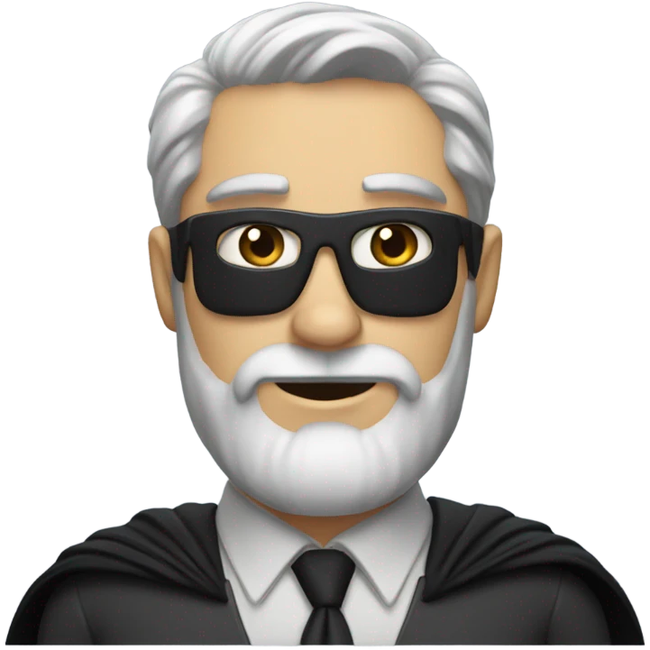 Batman with a beard  emoji