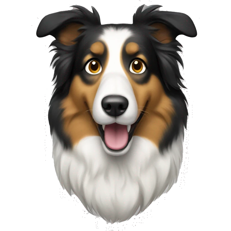 collie dog emoji