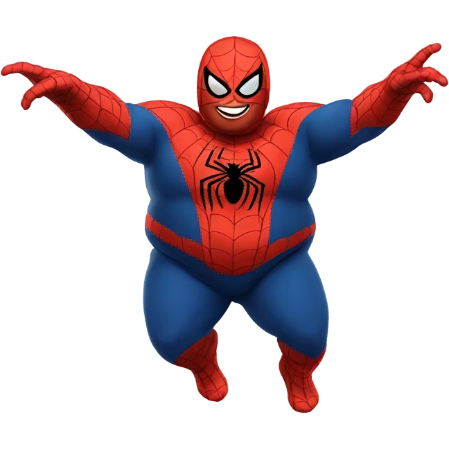 Fat Spider-Man  emoji