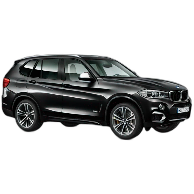 Bmw suv black emoji