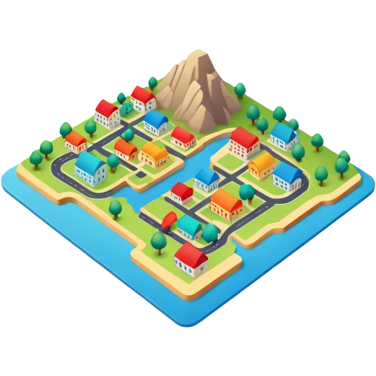 Image of 2d map emoji