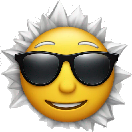 star with sunglasses  emoji
