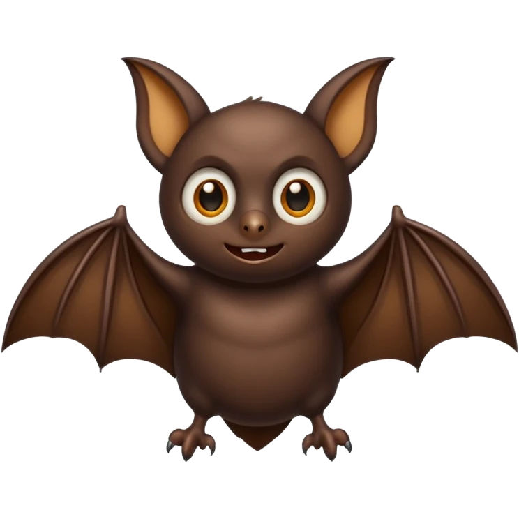 Flying bat emoji