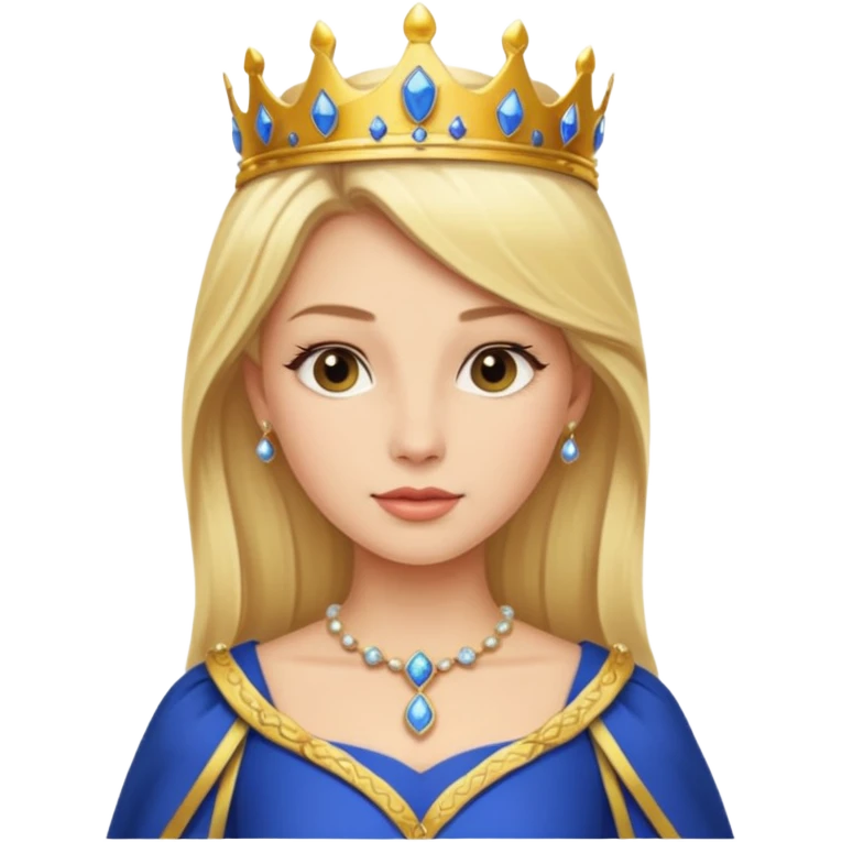 blonde royal  emoji