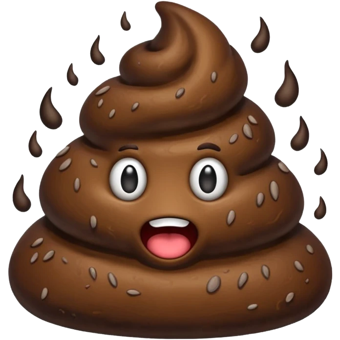 Evil stinky poop  emoji