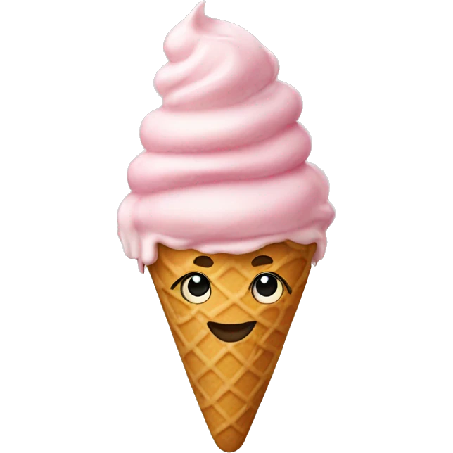 Ice cream emoji