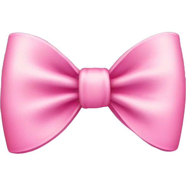 cute pink bow  emoji