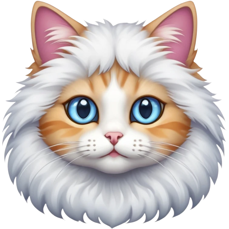 Cat with a star eys emoji