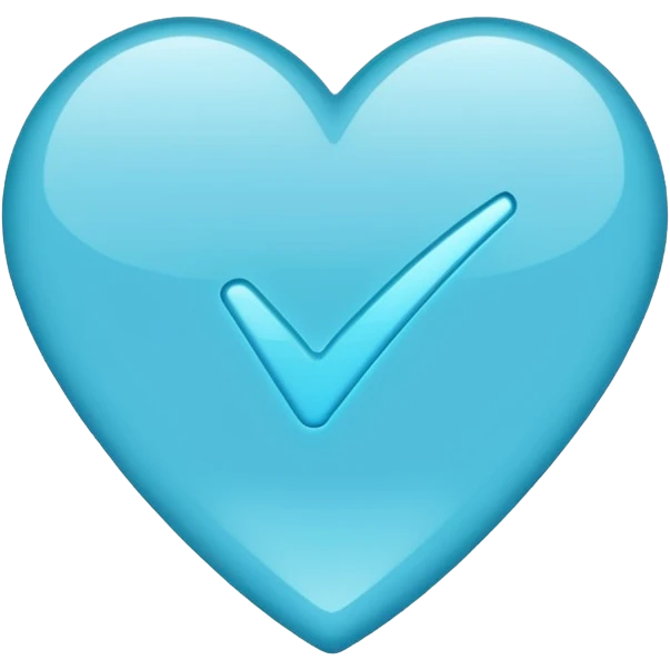 Blue tick imoji emoji