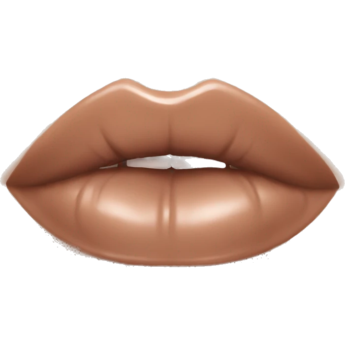 Nude lip gloss  emoji